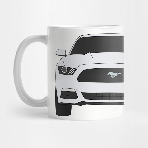 Mustang Front End Oxford White by Jessimk